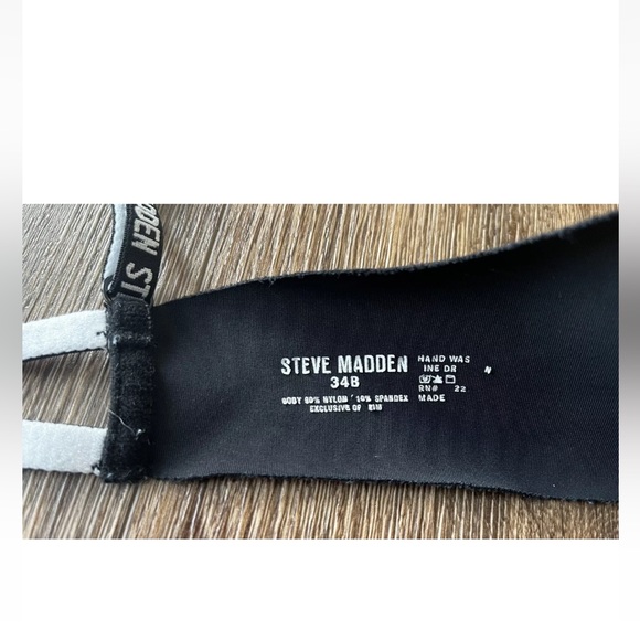 Steve Madden Gentle Lift Underwire Bra, Black, Size 34B - Picture 5 of 5